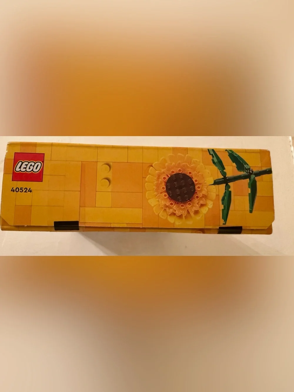 Lego Sunflower Display Kit - Yellow & Green